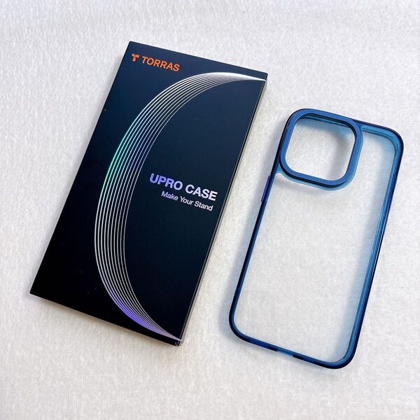 iPhone 15 Pro 用 ケース 強化ガラス カメラスタンド