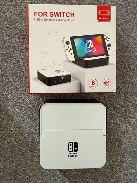 FOR SWITCH USB-C Ethernet docking station SWITCHドック ドッキングステーション