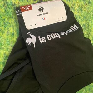 le coq sportif バックプリント ロゴ入り キッズショーツ2枚 女の子 150