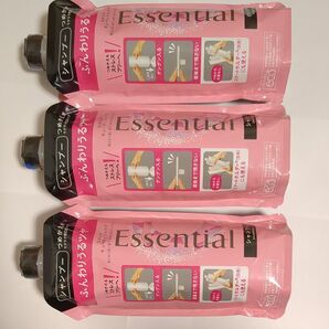 花王 エッセンシャルふんわりうるツヤシャンプー sA 詰替え用 340ml 3個