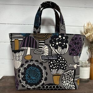 ハンドメイド☆トートバッグ ミニトート ランチバッグ 北欧 女性
