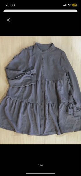 ティアード チュニック ブラウス