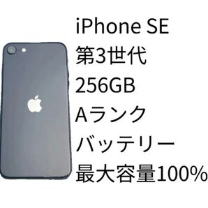 iPhone SE 第3世代 256GB Aランク SIMフリー