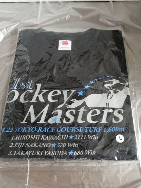 第1回 ジョッキーマスターズ 記念Tシャツ Lサイズ 競馬