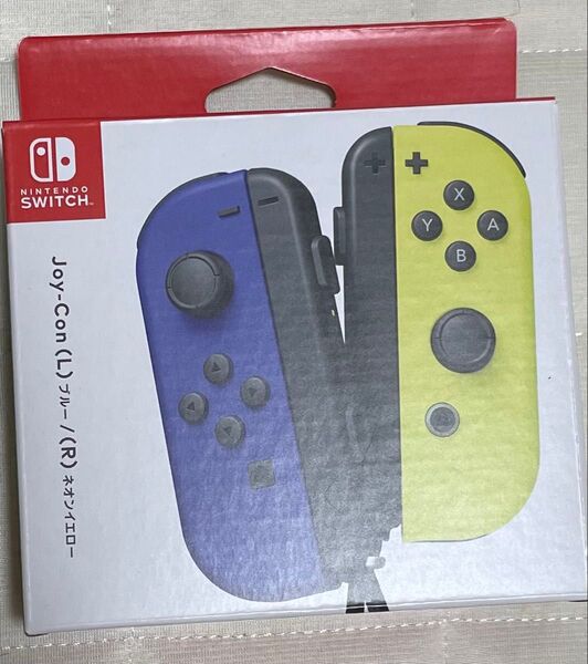 【新品未使用】ニンテンドースイッチ Joy-Con ジョイコン ブルー ネオンイエロー