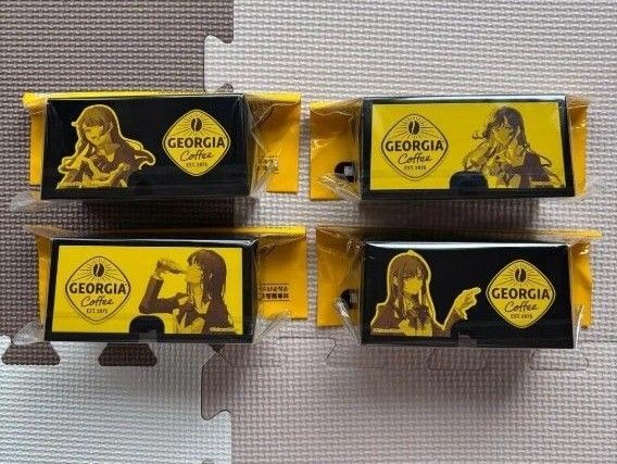 ジョージア Ado オリジナルスマホスタンド スピーカー 4個セット