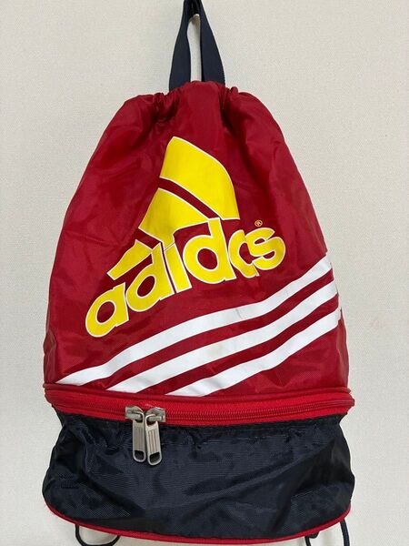 adidas 水着バッグ ナップサックタイプ 手持ち可能 リュック