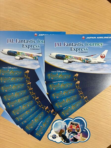 JAL ポストカード ディズニー Express ファンタスティック ジャーニー 絵ハガキ 日本航空 絵はがき 特別塗装機