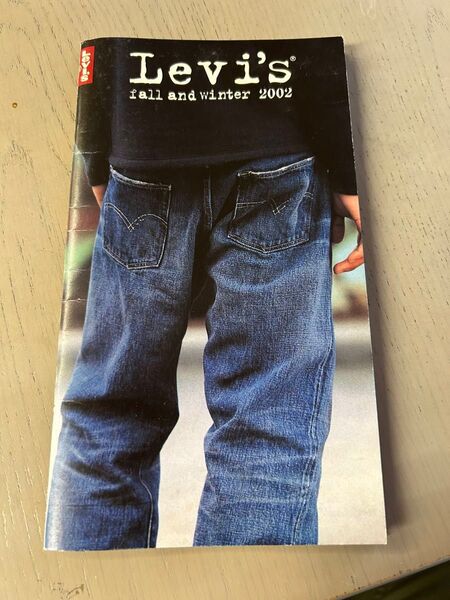 美品 希少 Levi's リーバイス 2002年 秋冬 カタログ ヴィンテージジーンズ 復刻版 501XX 大戦モデル
