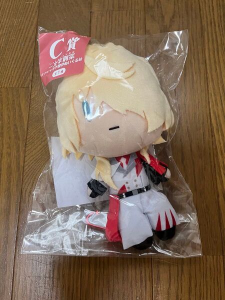 フリューくじ 刀剣乱舞ONLINE 御伴散歩 C賞 一文字則宗 カラビナ付き御伴ぬいぐるみ 新品未開封