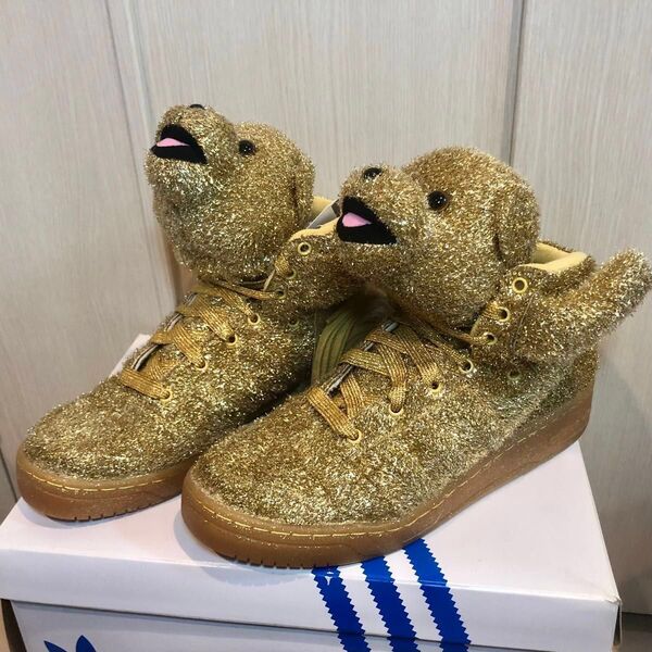 adidas ジェレミースコット ベア コラボモデル ハイカットスニーカー 未使用/サイズ28cm