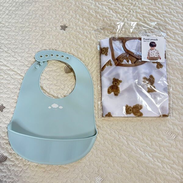 【未使用品】お食事エプロン スタイ