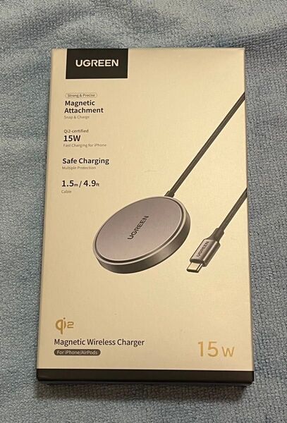 UGREEN qi2 ワイヤレス充電器