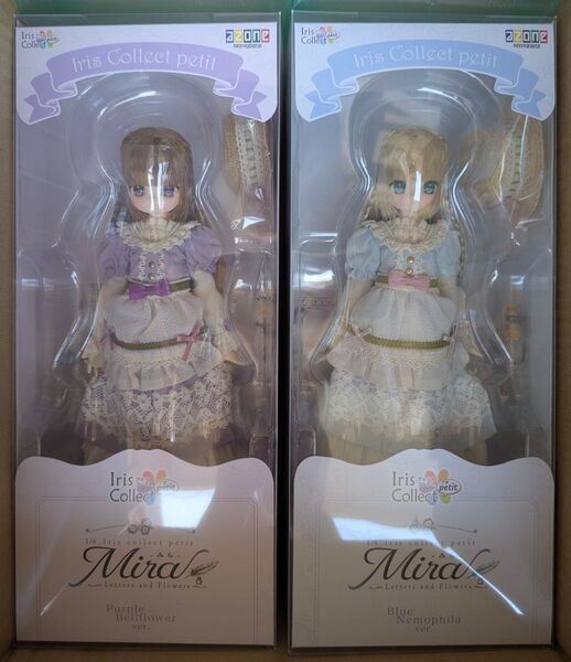 1/6アイリスコレクトプチ Mira(みら) Purple Bellflower ver & Blue Nemophila ver