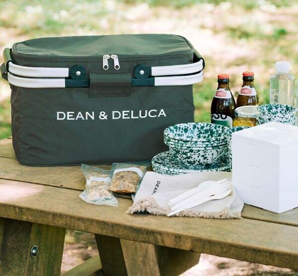 【未開封、未使用品】DEAN&DELUCA アルミハンドルクーラーバッグ チャコールグレー
