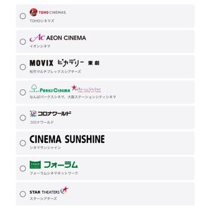 【即日コード通知】映画鑑賞券 大人×1名分 多種劇場選択可能 シネマチケット 映画チケット 映画クーポン U-NEXT