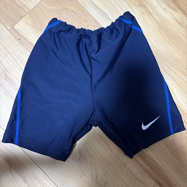 スイムウェア NIKE SWIM BOYS はっ水素材 紺×ブルー 140cm