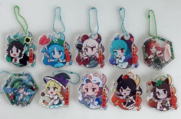 東方project アクリルキーホルダー