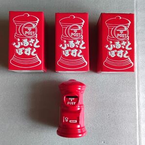 陶器製昭和レトロ郵便ポストの貯金箱(500円玉で約10万円貯まる)3個