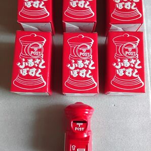 陶器製昭和レトロ郵便ポストの貯金箱(500円玉で約10万円貯まる)6個