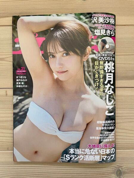 週刊プレイボーイ 桃月なしこ DVDあり no.21