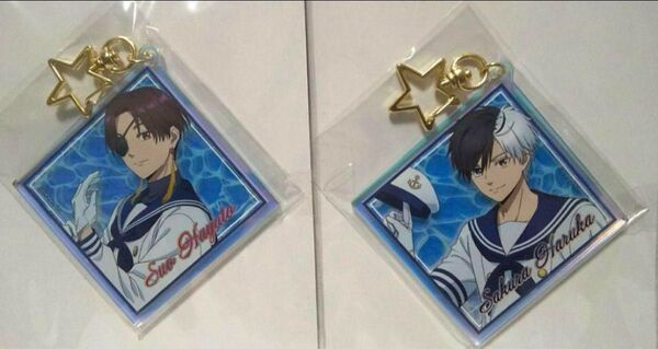 2つセット オーロラアクリルキーホルダーWIND BREAKER gigo 蘇枋隼飛 桜遥