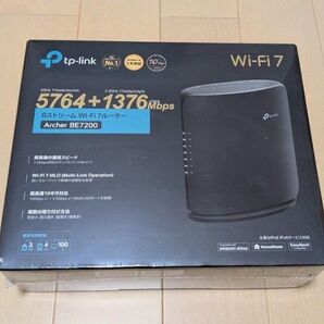 新品 未開封品 Archer ルーター BE7200 TP-Link 無線LANルーター
