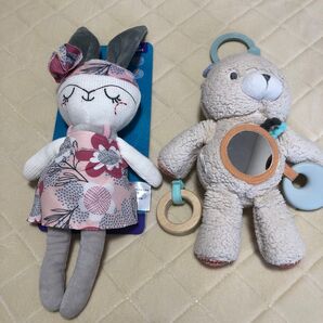 Carter's うさぎのぬいぐるみ Bearington Baby くま ラトル 2個セット