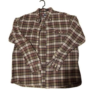 CHAPS 長袖シャツ ネルシャツ