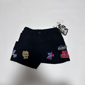 【新品】しまむら シマムラ リトルウィークエンド ハーフパンツ ワッペンパンツ ショートパンツ