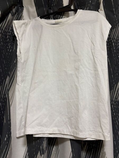 gu Tシャツ 半袖 ホワイト Sサイズレディース