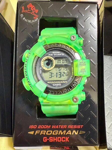 CASIO カシオ G-SHOCK フロッグマン FROGMAN 正規品 雨蛙カスタム DW-8200BM-1T 完品 未使用