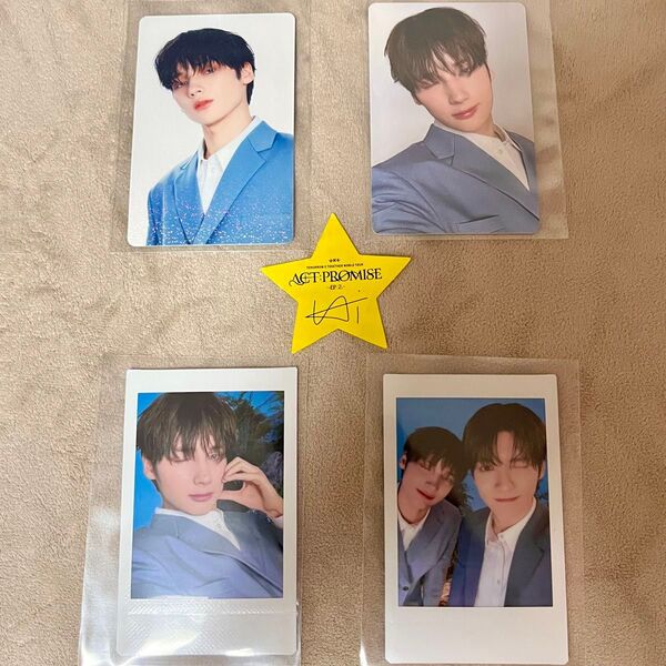 TXT ACT:PROMISE ep2 トレカ &チェキ 4点セット