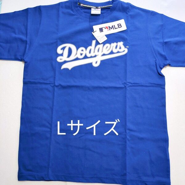 MLB メジャーリーグ ドジャース ロゴ Tシャツ Lサイズ 大谷翔平