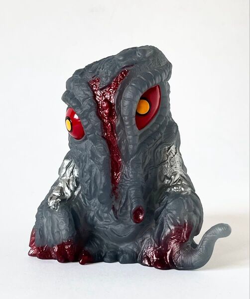 東宝怪獣シリーズ 鎮座獣 ヘドラ Smoke Clear ver. ソフビ フィギュア ゴジラ スモーククリア