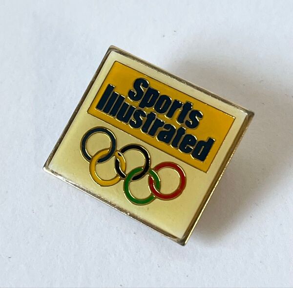 ビンテージ オリンピック ピンバッジ SPORTS ILLUSTRATED スポーツイラストレイテッド ピンズ ピンバッチ