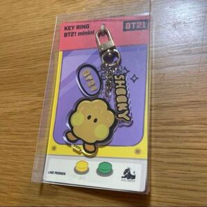 新品 BT21 mininiアクリルキーリング SHOOKY シューキー シュガ