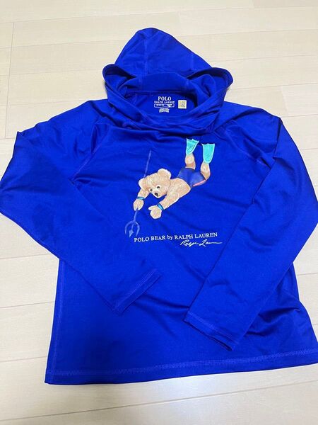 POLO ラッシュガード フード付き ポロラルフローレン プール 子供 RALPH LAUREN ポロベアー POLO BEAR