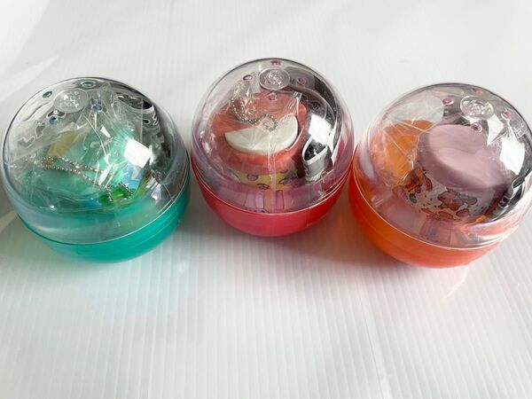 ミニチュア レトロコインケース 3個セット ガチャポンガチャ