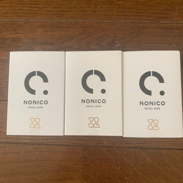 NONICO ROYAL VAPE 電子タバコ 3個セット