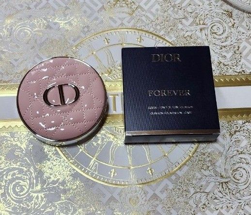ピンクカナージュ ディオールスキン フォーエヴァークッションケース Dior
