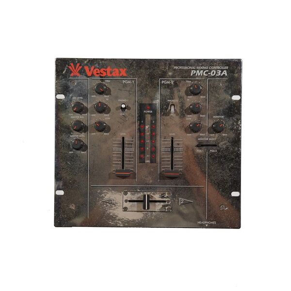 【ジャンク】Vestax ベスタクス PMC-03A DJミキサー スクラッチ