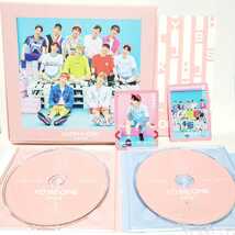 【超貴重!!!】WANNA ONE★TO BE ONE★日本盤 CD＋DVD＋豪華ブックレット 初回限定盤 ミニョン トレカ付き★中古 ワナワン カン ダニエル_画像1