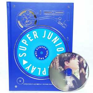 【☆即決価格☆】SUPER JUNIOR★8集PLAY★シンドン盤 美品 One More Chance Ver.CD