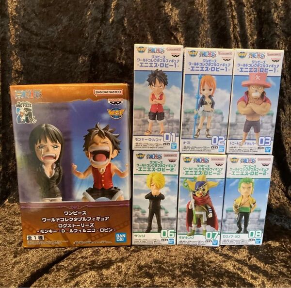 ワンピース ワールドコレクタブルフィギュア エニエスロビー まとめ売り