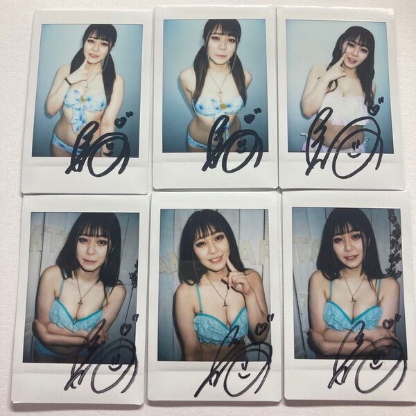 天野花乃 直筆サイン入りチェキセット