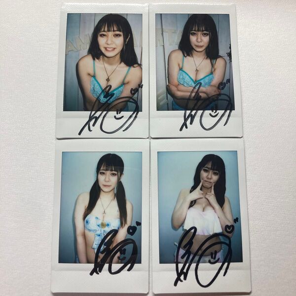 天野花乃 直筆サイン入りチェキセット