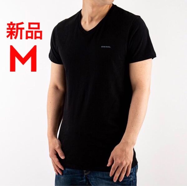 【新品】ディーゼル DIESEL Tシャツ 00SPDM 0AALW Mサイズ