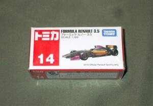 トミカ 14 フォーミュアルノー3.5 ＳＣＡＬＥ1/69　Ｍ1318