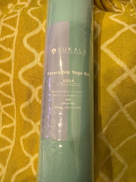 リバーシブル Yoga Mat ヨガマット ピラティス LAVA限定 【新品・未使用・未開封】
